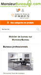Mobile Screenshot of monsieurbureau.com